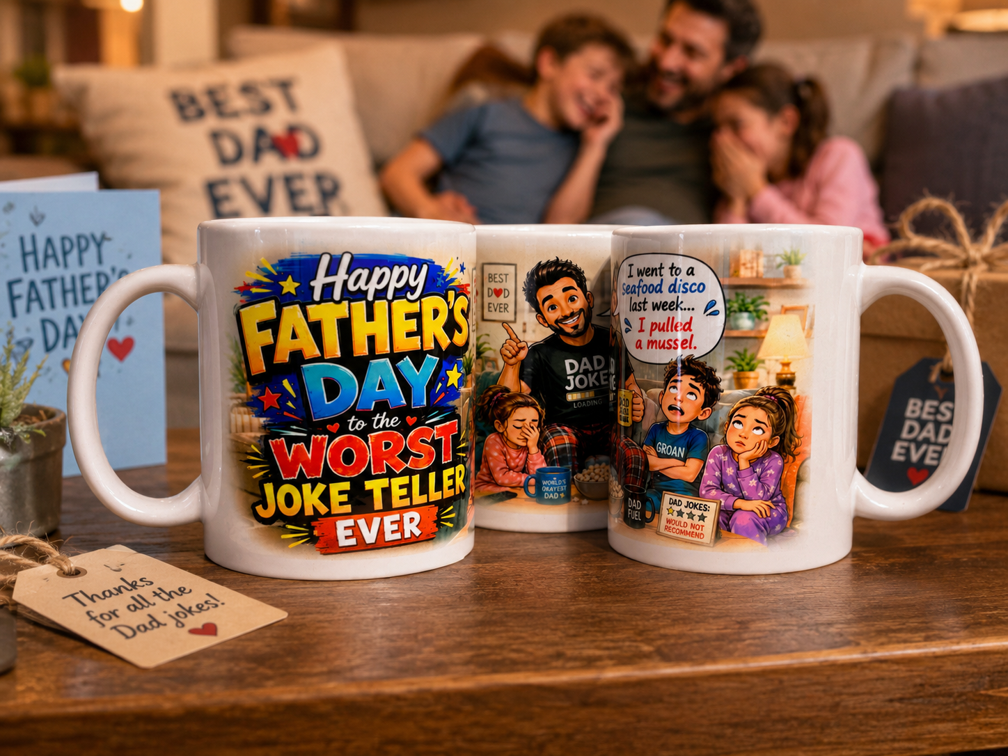 Funny Father’s Day - Worst Joke Dad