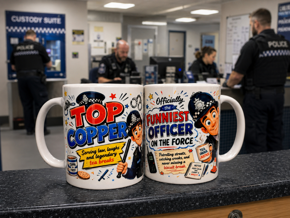 Top Copper Police Officer Mug - Funny UK Police Gift Cup
