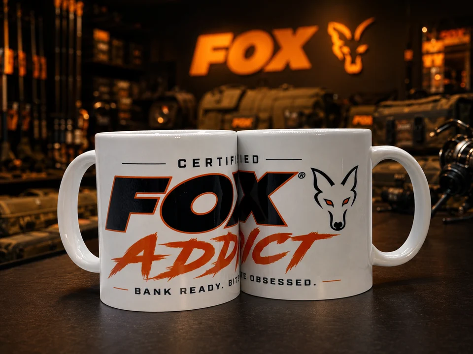 Fox Fishing Addict Mug - Fox Tackle Gift