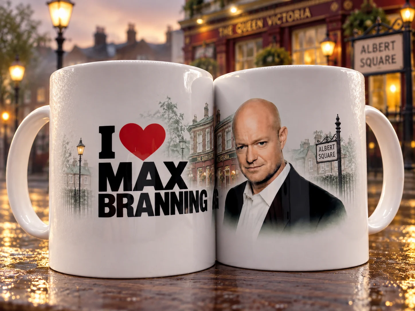 Max Branning EastEnders Mug I Love Max Branning Fan Gift Albert Square